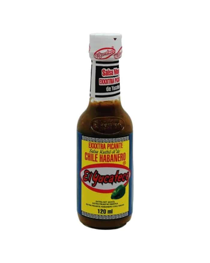 El Yucateco salsa grofthakket hot sauce