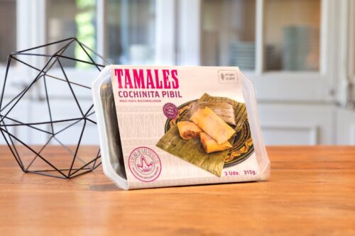 Tamales med cohinita pibil