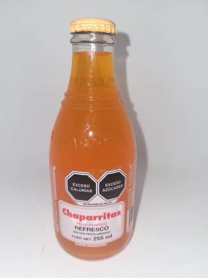 Chaparritas med mandarin sodavand uden brus